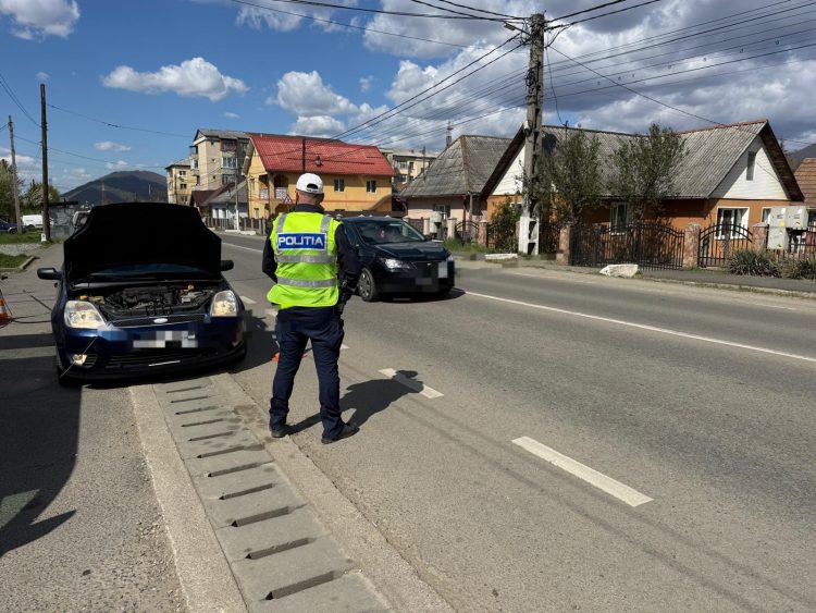 Verificări tehnice în trafic – Polițiștii din Baia Sprie intensifică controalele