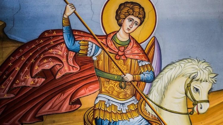 Viața Sfântului Mare Mucenic Gheorghe, Purtătorul de biruință