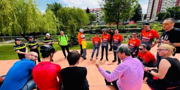 Acțiuni preventive dedicate bicicliștilor și conducătorilor de trotinete în Baia Mare