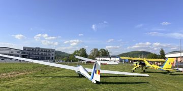 Activitate intensă la Aeroclubul „Alexandru Papană” Baia Mare: 117 ore de zbor într-o singură lună