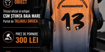 CSM Știința Baia Mare scoate la licitație tricoul purtat de Taliauli Sikuea în finala câștigată din 2022