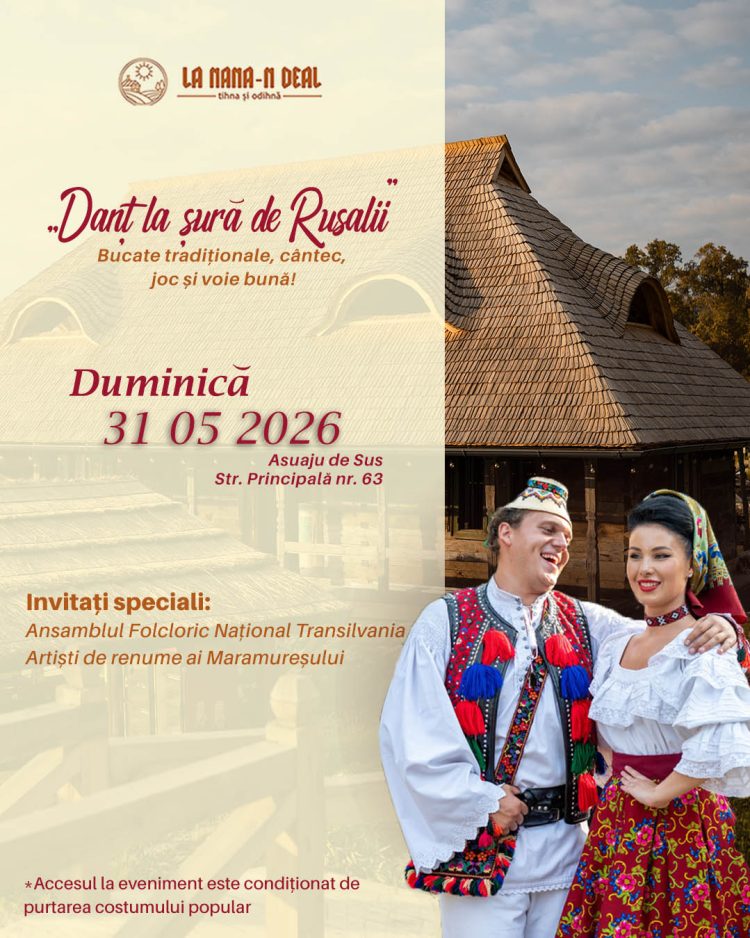 „Danț la Șură” aduce jocul și tradițiile maramureșene „La Nana-n Deal”, în Asuaju de Sus