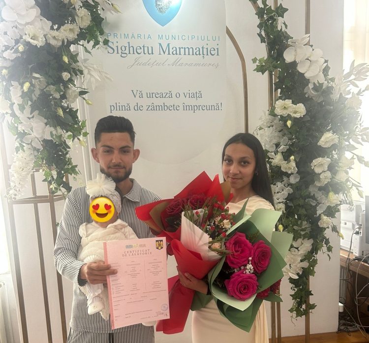 „Casă de piatră!” – Poveste emoționantă de iubire la Centrul Maternal Sighetu Marmației