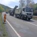 Reparații asfaltice pe DN 1C, în zona Valea Chioarului
