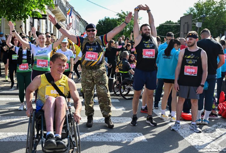 Semimaratonul Eroilor Invictus de la Bistrița, o lecție despre curaj, solidaritate și puterea de a merge mai departe