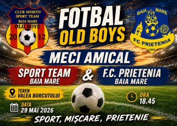 Meci amical de old boys pe terenul din Valea Borcutului
