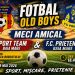 Meci amical de old boys pe terenul din Valea Borcutului