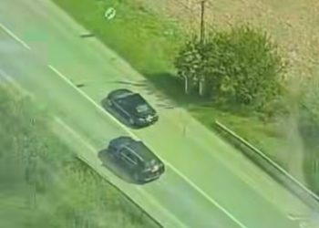 Prins din elicopter pe DN1C: șofer din Maramureș, amendat la Cluj cu aproape o mie de euro și lăsat fără permis 8 luni