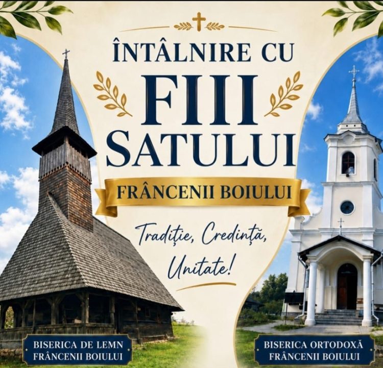 Frâncenii Boiului, în sărbătoare, fiii satului se reunesc acasă