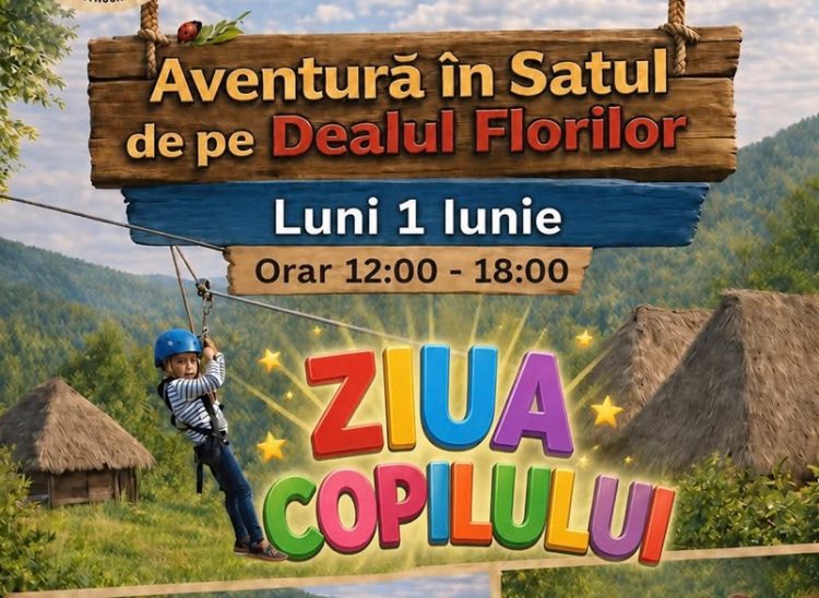 Ziua Copilului sărbătorită prin aventură și mișcare la Muzeul Satului