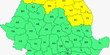 ANM anunță vreme severă în Maramureș – Cod galben de de ploi torenţiale, vânt puternic și grindină