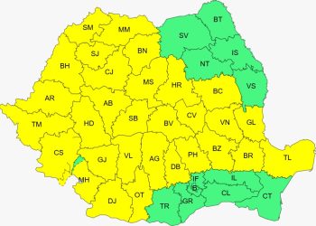 Vreme severă în Maramureș de 1 Iunie – ANM anunță furtuni și cantități însemnate de apă