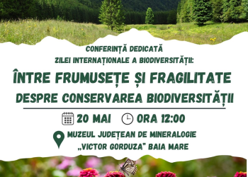 Specialiști și pasionați ai naturii, reuniți la Muzeul de Mineralogie de Ziua Internațională a Biodiversității