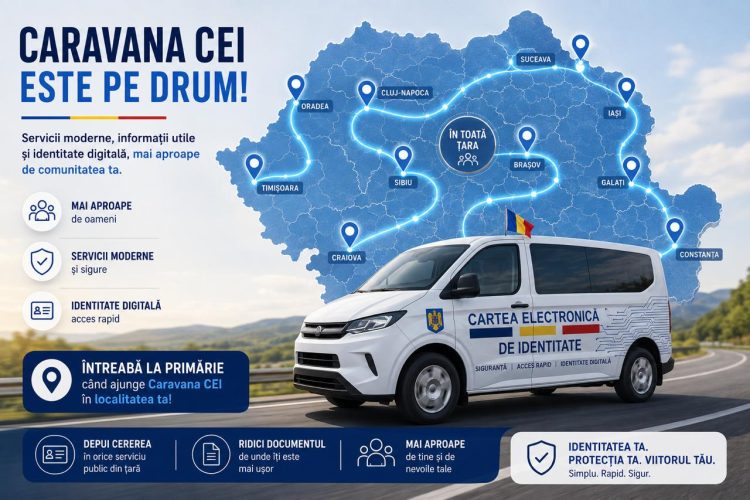 Noua Carte Electronică de Identitate poate fi solicitată online prin platforma MAI