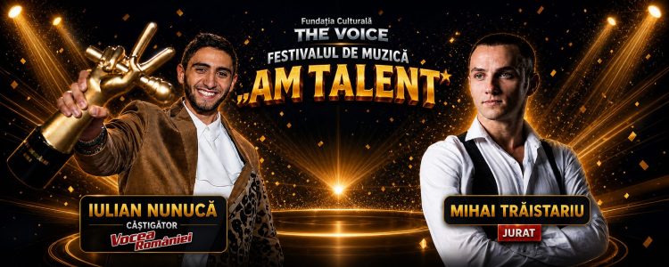 Festivalul de Muzică „AM TALENT” aduce talentul în prim-plan la Baia Mare