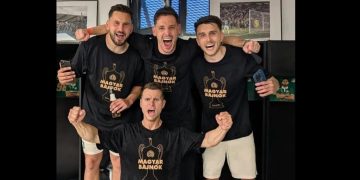 Băimăreanul Claudiu Bumba, campion în Ungaria! Primul titlu din carieră pentru mijlocașul de la ETO FC Győr