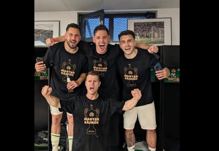 Băimăreanul Claudiu Bumba, campion în Ungaria! Primul titlu din carieră pentru mijlocașul de la ETO FC Győr