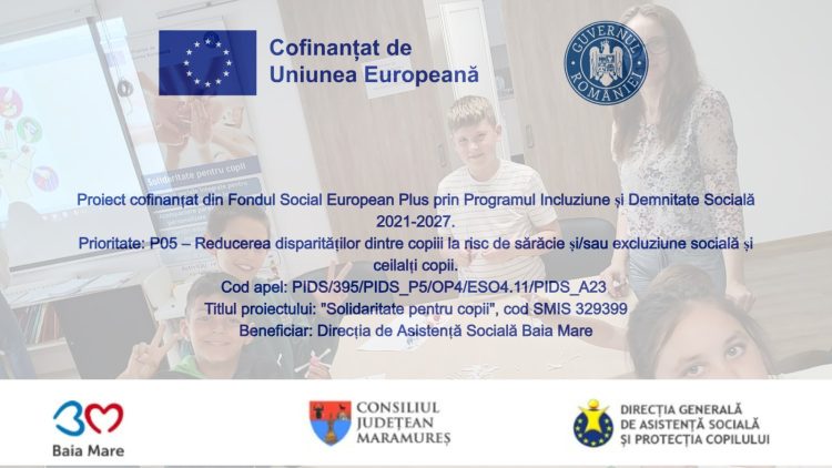 „Solidaritate pentru copii” – educație pentru sănătate și sprijin real pentru cei mici