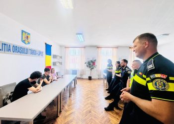 Polițiștii din Târgu Lăpuș, întâlnire emoționantă cu copiii din Centrul pentru Tinerii Autiști