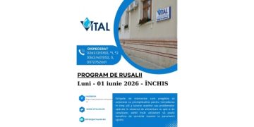 Programul casieriilor VITAL S.A. de Rusalii