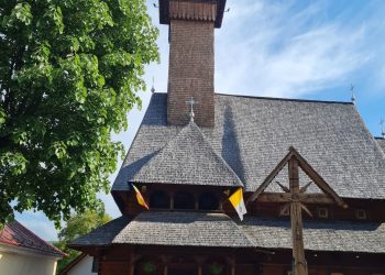 Hram la Parohia greco-catolică Vișeu de Sus
