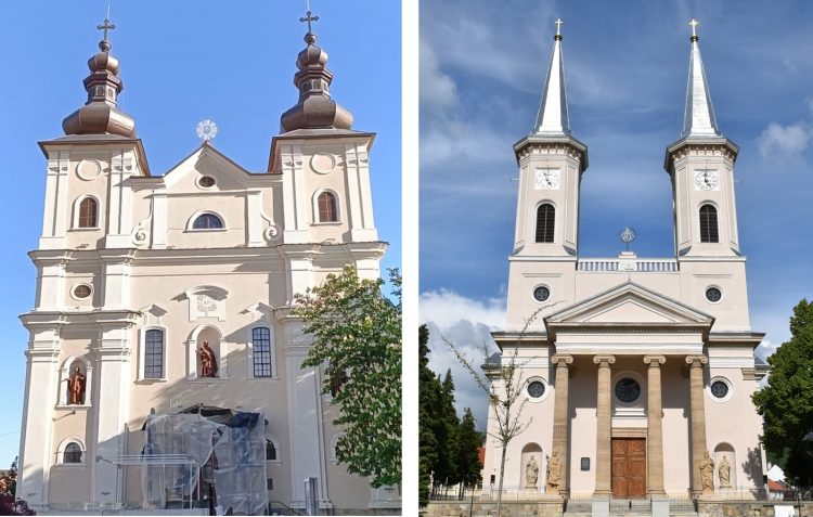 Două biserici istorice din Baia Mare și Baia Sprie, readuse la frumusețea de odinioară