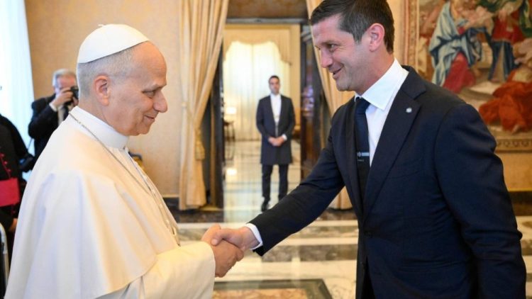 Leon XIV, echipei FC Inter Milano: Fiți ”eroi” de valori autentice pentru tineri!