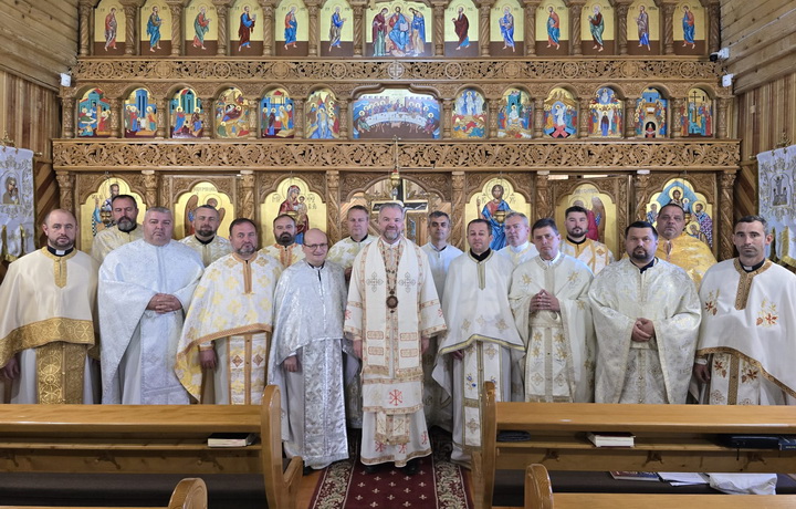 S-a încheiat prima serie din acest an de exerciții spirituale pentru preoții din Eparhia de Maramureș