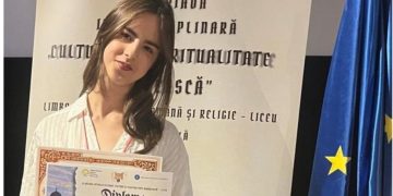 Fostă elevă a Școlii Profesionale Fărcașa, premiată la etapa națională a Olimpiadei „Cultură și spiritualitate românească”