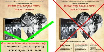 Ușile s-au închis pentru Principele Nicolae la Târgu Lăpuș: proiecția filmului „Maria, Inima României” și volumul „Bunicul meu, Regele Mihai” – au o nouă locație
