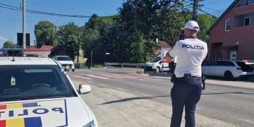 Polițiștii rutieri au verificat zeci de autovehicule în cadrul unei acțiuni preventive