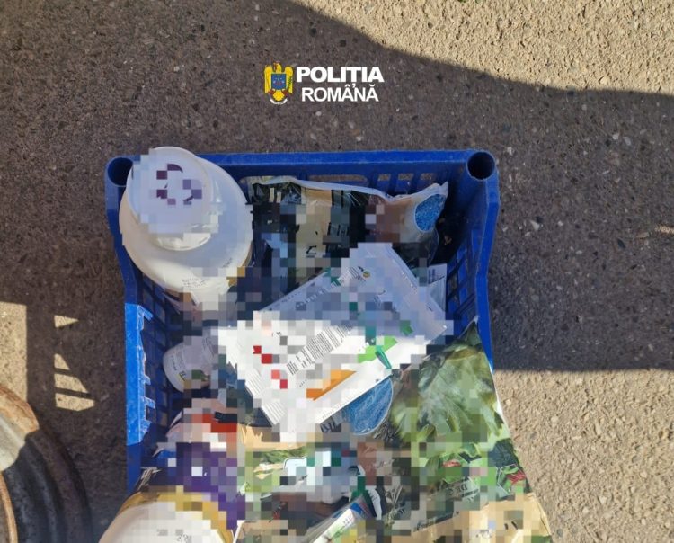 10 kg de produse fitosanitare și zeci de pachete de țigări confiscate la Sighetu Marmației
