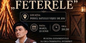 „Feterele” readuc la viață tradiția în Vișeu de Jos: seară de sărbătoare, cântec și foc de tabără