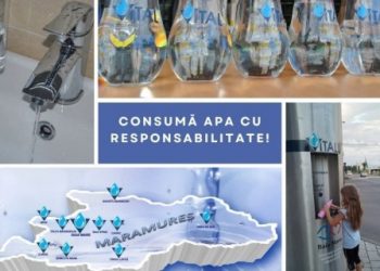 ATENȚIE – Utilizați rațional apa, nu o irosiți!