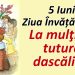 5 iunie – Ziua Învățătorului în România.