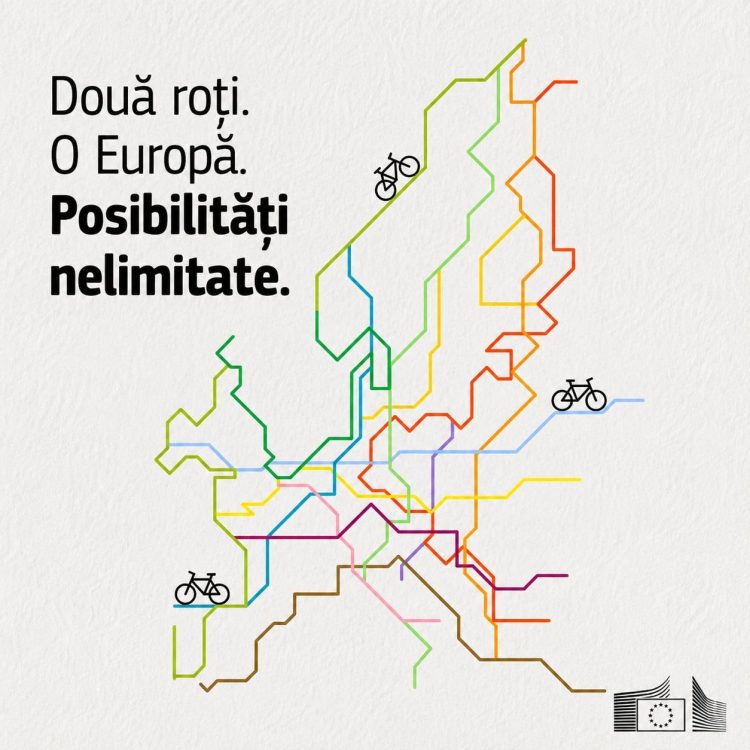 Ziua Mondială a Bicicletei: EUROPE DIRECT Maramureș promovează mobilitatea durabilă și rutele EuroVelo