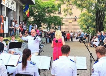 Concert extraordinar al Fanfarei Municipale Baia Mare la deschiderea Festivalului ATELIER