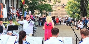 Concert extraordinar al Fanfarei Municipale Baia Mare la deschiderea Festivalului ATELIER