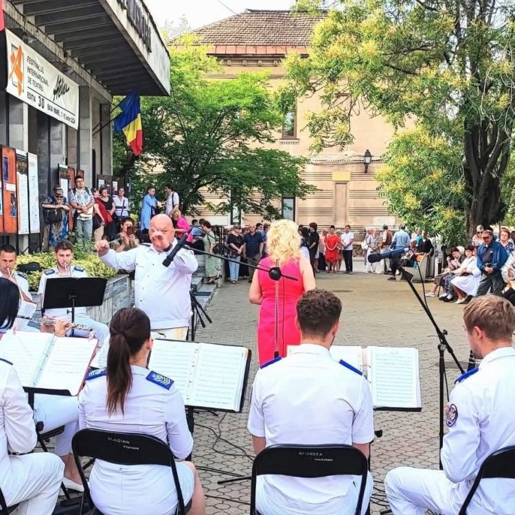 Concert extraordinar al Fanfarei Municipale Baia Mare la deschiderea Festivalului ATELIER
