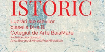 „SCURT ISTORIC” – Expoziția elevilor clasei a IX-a B de la Colegiul de Arte Baia Mare, vernisată la Muzeul de Istorie și Arheologie Maramureș