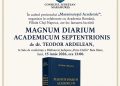 Baia Mare: Teodor Ardelean își lansează volumul „Magnum Diarium Academicum Septentrionis”