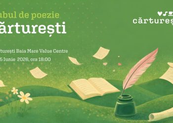 Clubul de Poezie Cărturești revine la Baia Mare cu o nouă întâlnire dedicată iubitorilor de literatură