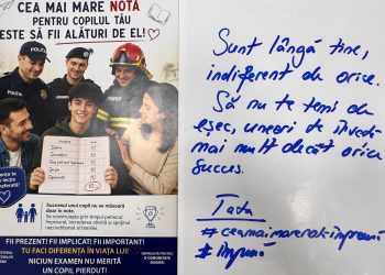 MAI: „Niciun examen nu merită un copil pierdut. Cea mai mare notă este să știe că ești alături de el!”