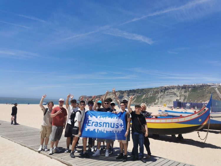 Elevi de la Liceul Tehnologic „George Barițiu” Baia Mare, experiență Erasmus+ în Portugalia