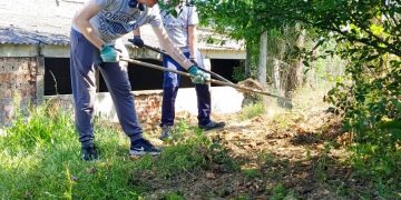 Voluntari europeni și localnici au pus umărul la dezvoltarea satului Berința