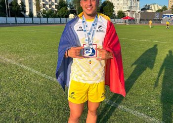 Raul Pop, vicecampion cu România 7s la Chișinău