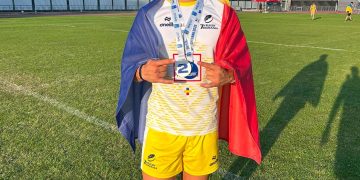 Raul Pop, vicecampion cu România 7s la Chișinău