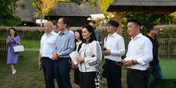 Delegația oficială a Chinei, primită la Muzeul Satului din Baia Mare