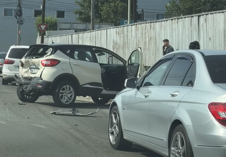 ACCIDENT PE STRADA FABRICII DIN BAIA MARE