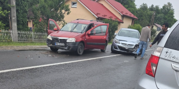Accident rutier pe DN 1C, în Bușag. Traficul este blocat în zonă